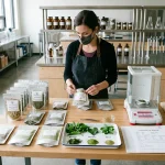 Best Kratom Sellers: Top Verified Vendors | WhatIsKratom 1 Quality control laboratory technician testing organic botanicals and certificates of analysis (AI Generated Image)